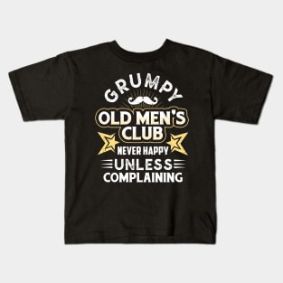 Grumpy Old Man Club Kids T-Shirt